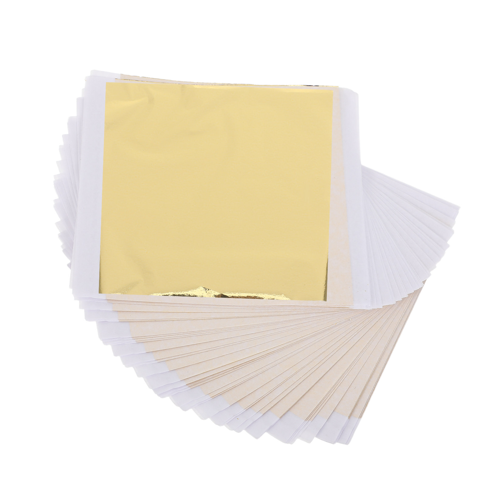 Gold Leaf Foil - 50 Adet 8x8.5cm Altın Varak Kağıdı
