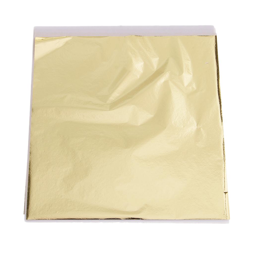 Gold Leaf Foil - 100x 14cm Altın Varak Levhalar Yaldız