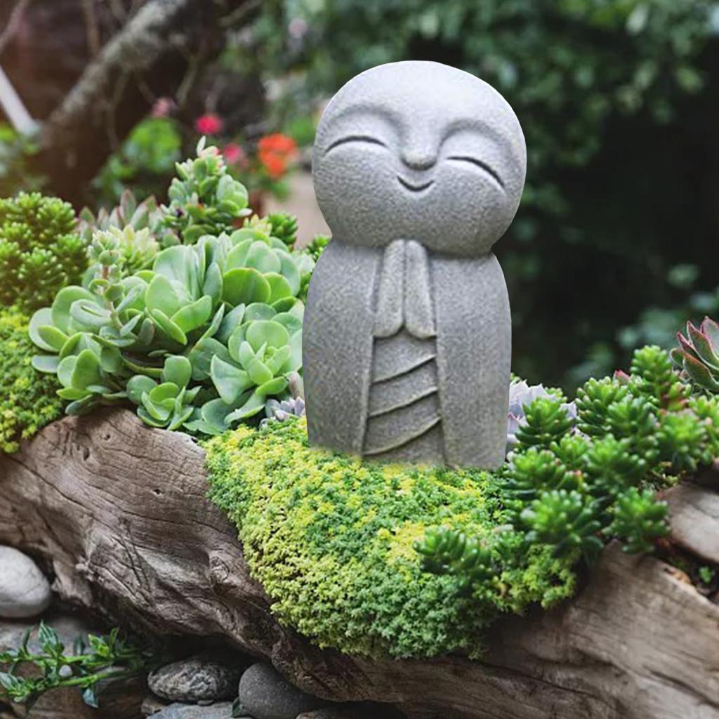 Resin Art Baby Memories - Jizo Rahipleri Dua Eden Heykeli Reçine