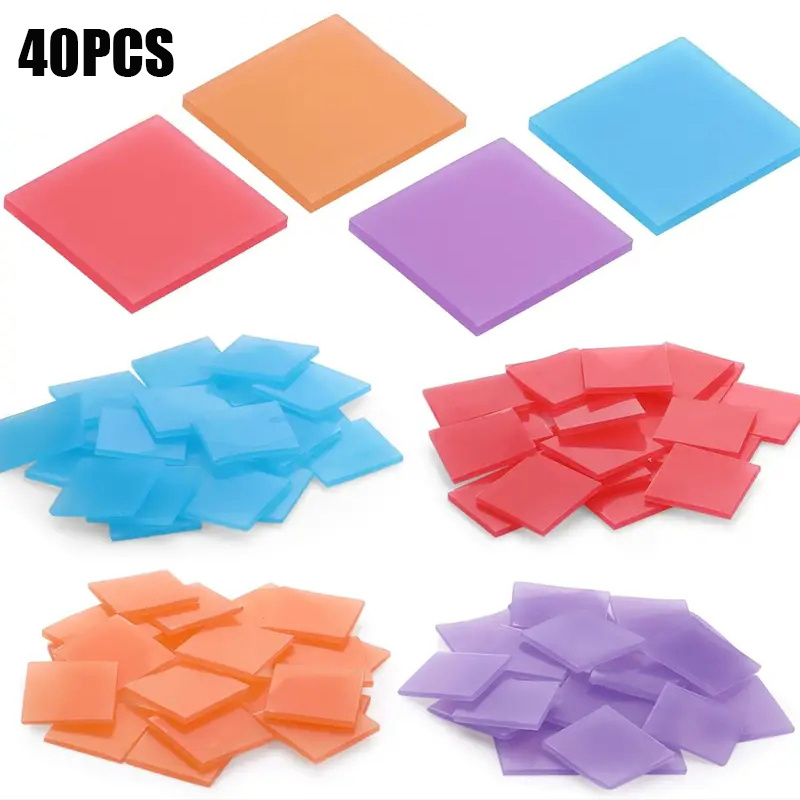 Resin Art Painting - 40 Adet Elmas Boyama Balmumu Kili,