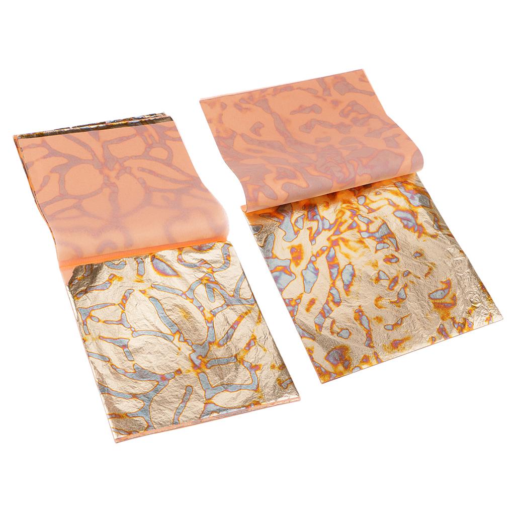 Gold Leaf Foil - İmitasyon Altın Varak Levhalar Çok Renkli