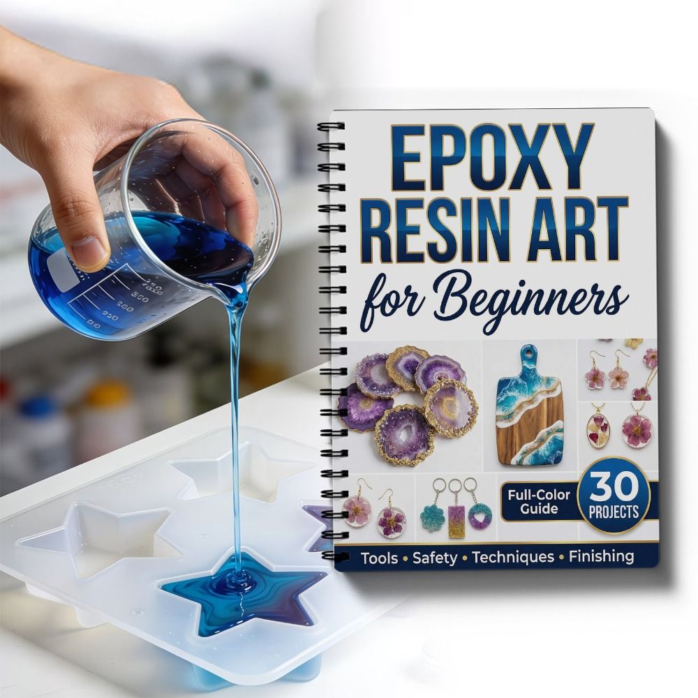 Adım Adım Epoksi Reçine Sanatı - Resin Art Guide Free incelemesi ve fiyatı