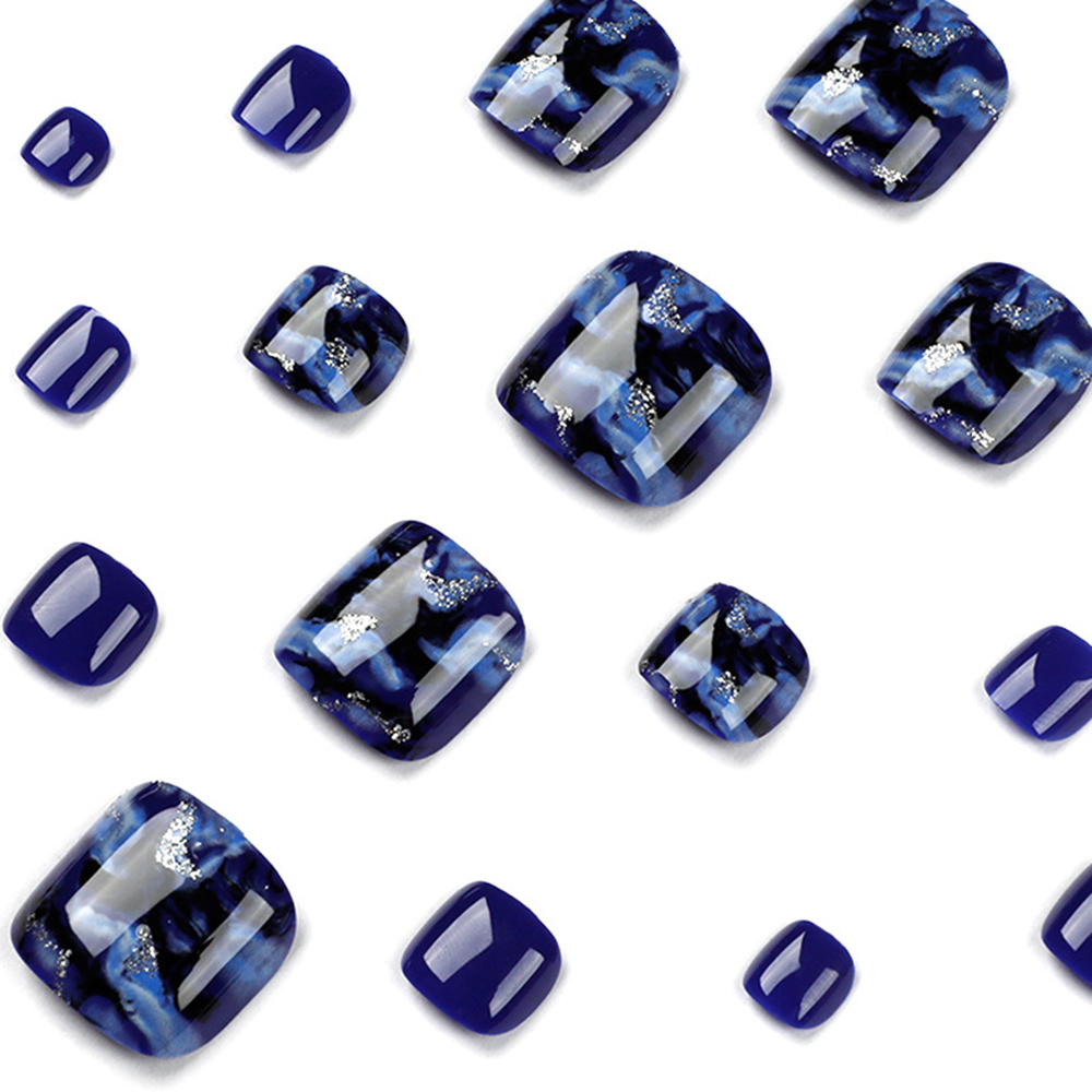 24 adet parlak mavi yanlış aya - Resin Art Glitter incelemesi ve fiyatı