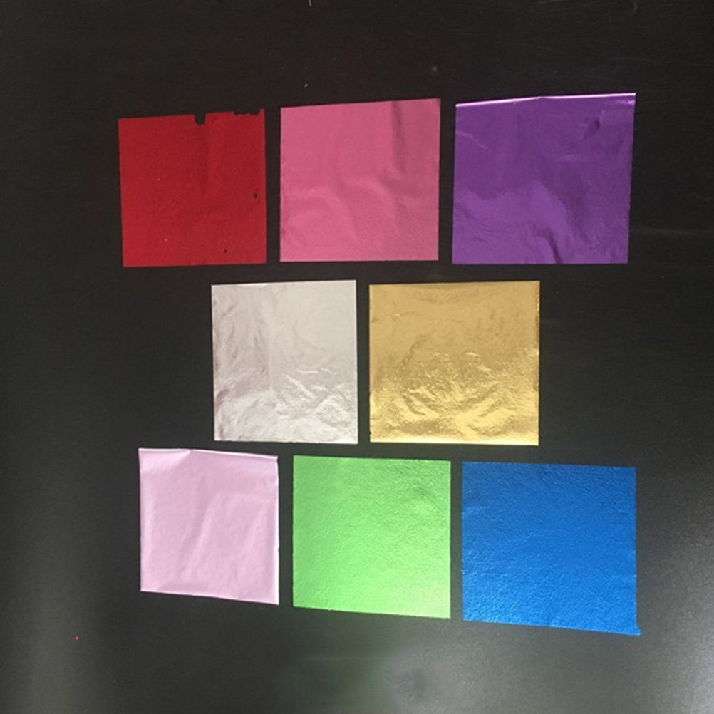 50 adet 8x8.5cm altın yaprak l - Gold Leaf Foil incelemesi ve fiyatı
