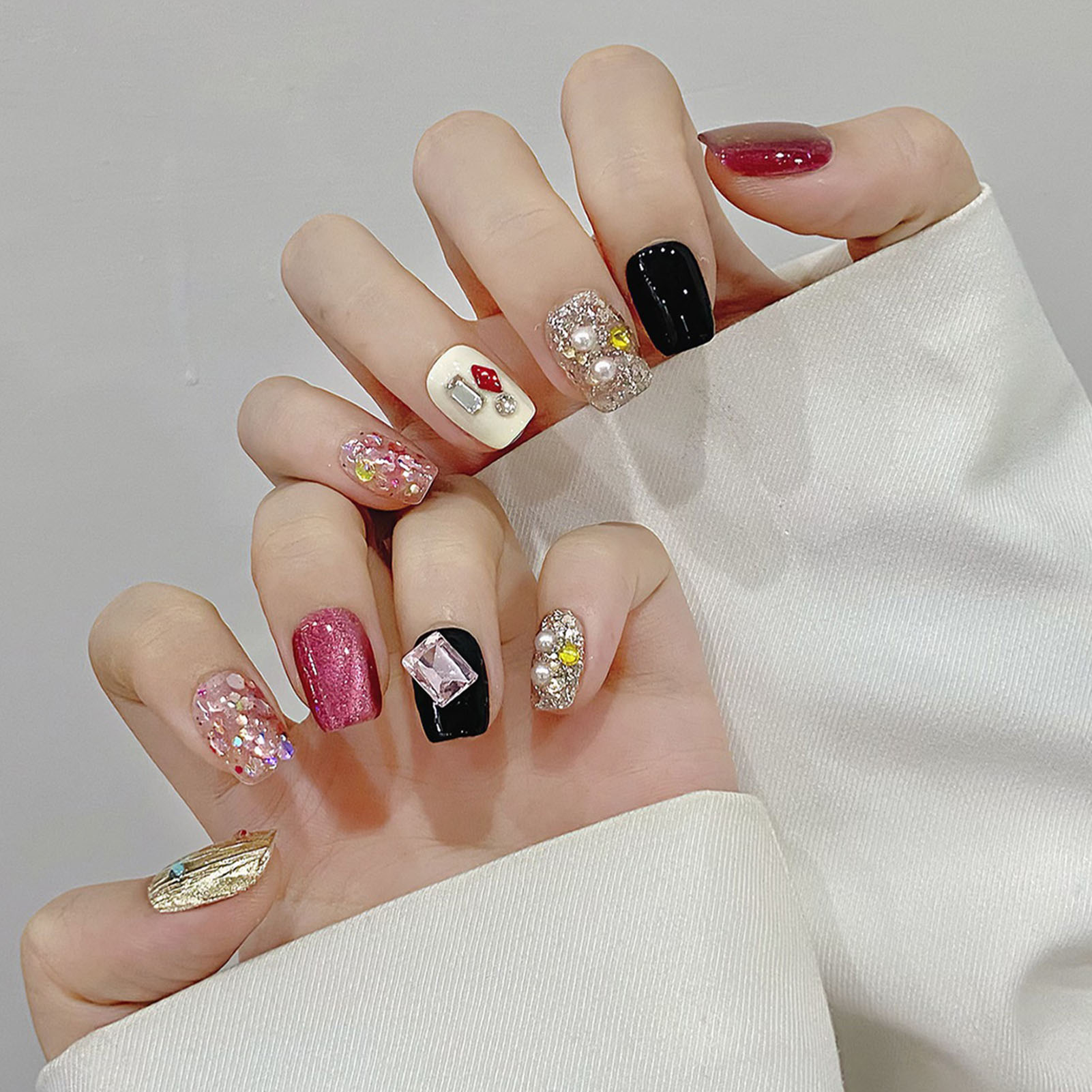 El yapımı çivi üzerinde basın  - Resin Art Glitter incelemesi ve fiyatı