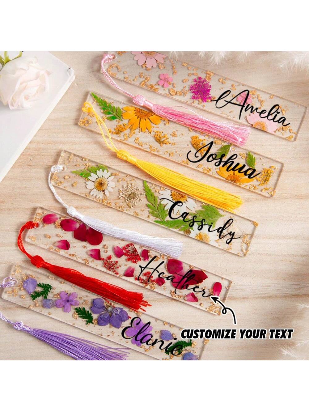 1 adet kişiselleştirilmiş pres - Resin Art Name incelemesi ve fiyatı