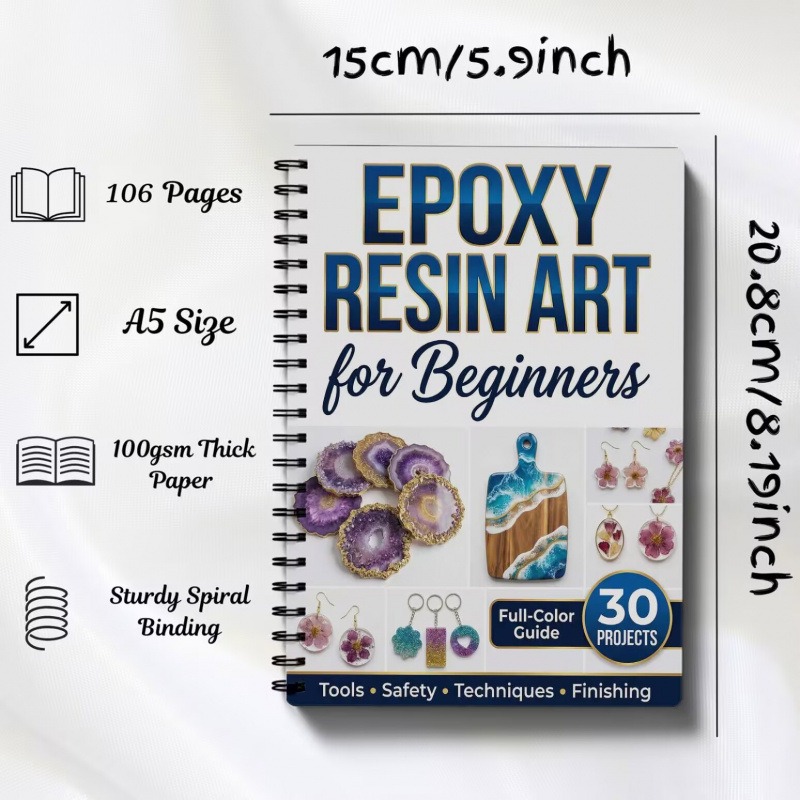 Epoksi Reçine Sanatı El Kitabı - Resin Art Guide Free incelemesi ve fiyatı