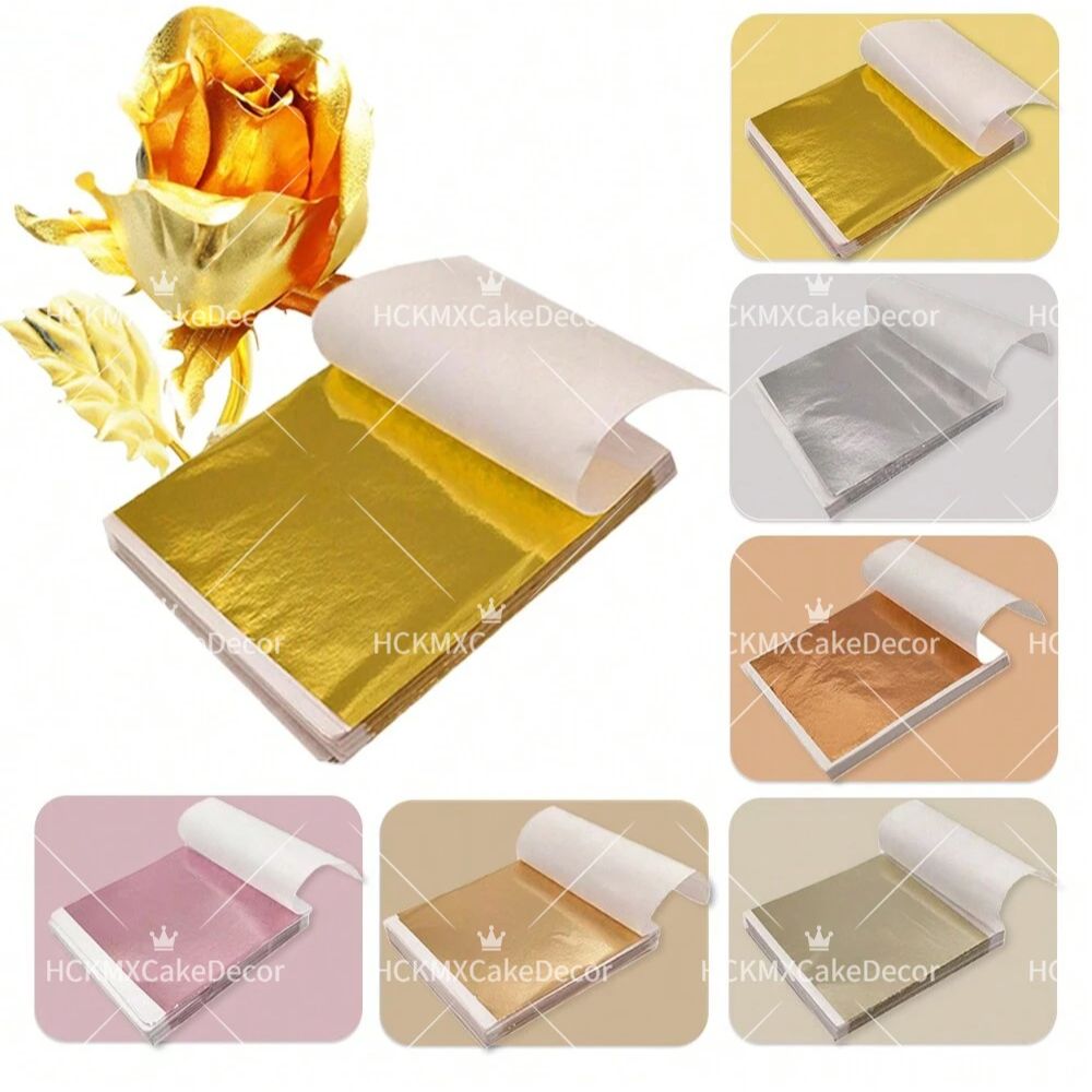 100 adet İmitasyon Altın Folyo - Gold Leaf Foil incelemesi ve fiyatı