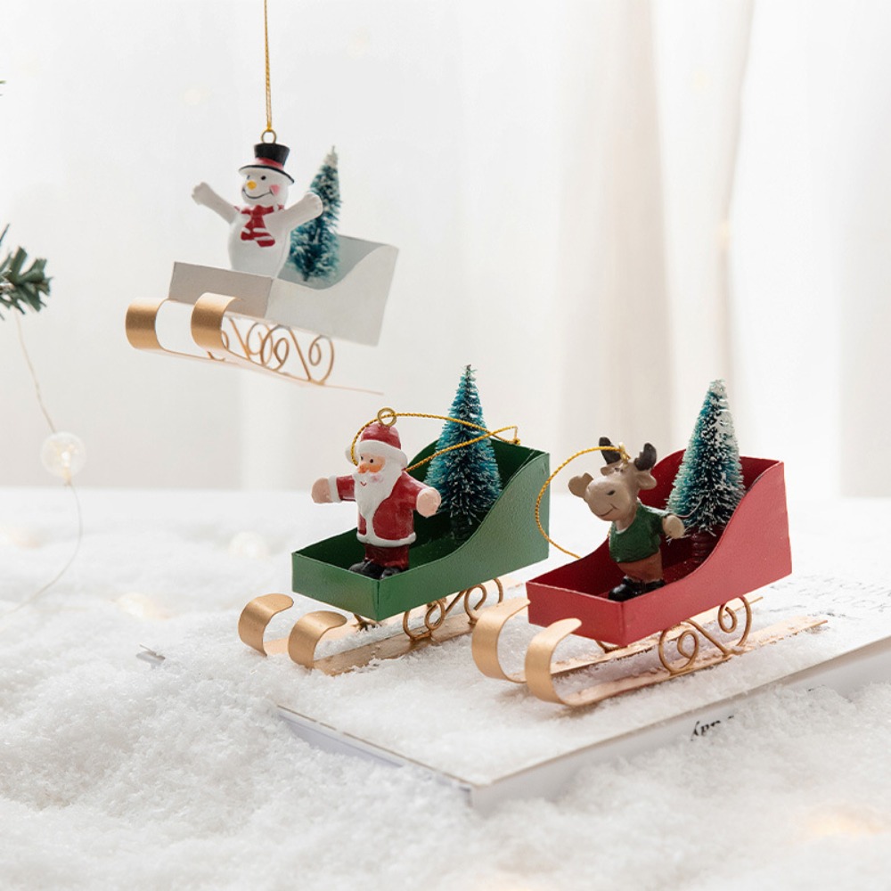 İskandinav Noel Ağacı Kızak Sü - Xmas Resin Art incelemesi ve fiyatı