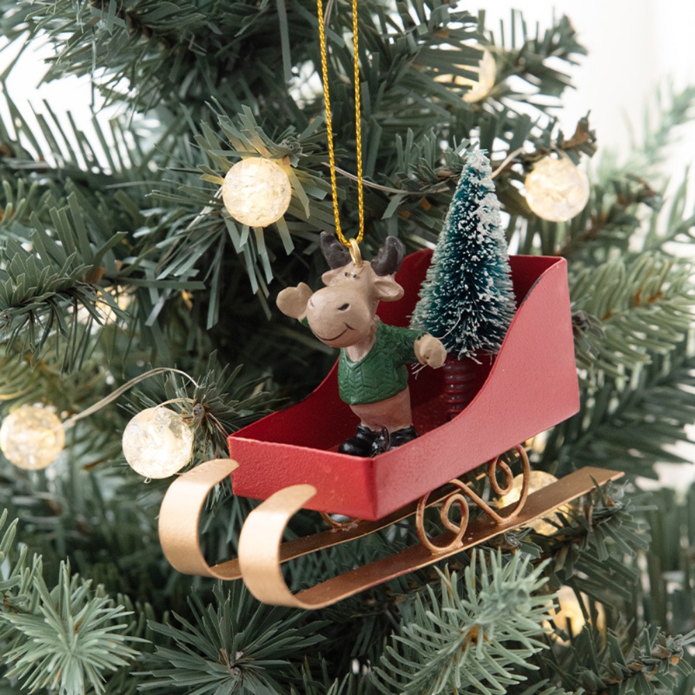 İskandinav Noel Ağacı Kızak Sü - Xmas Resin Art incelemesi ve fiyatı