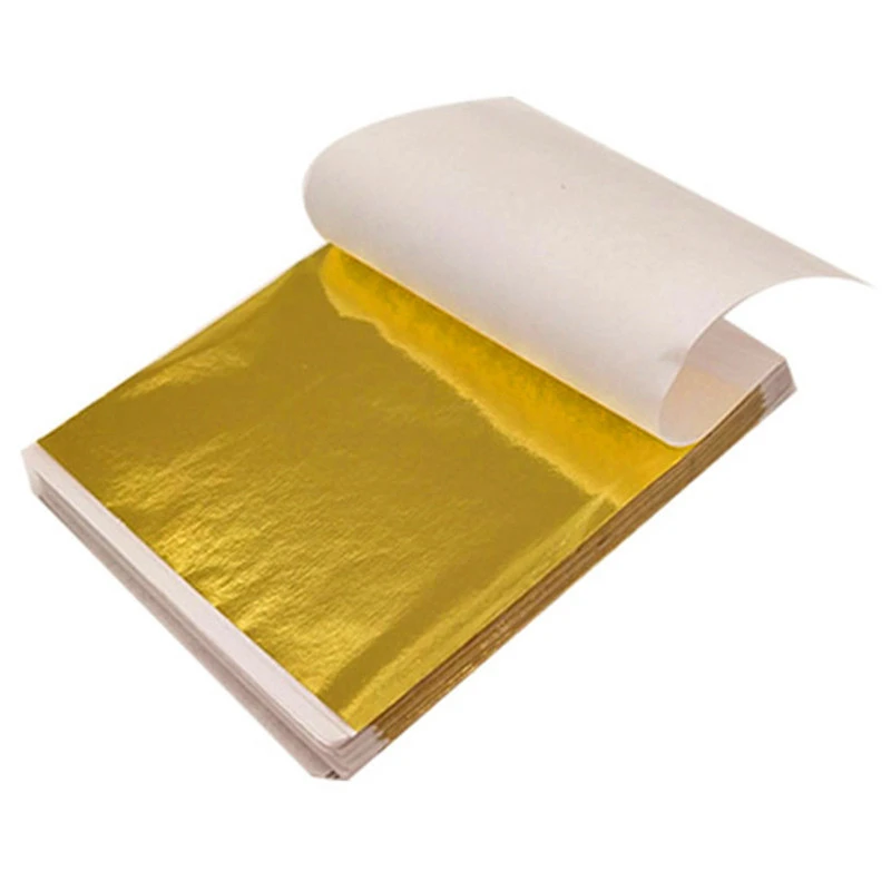 100 Adet 9 Cm Bireysel Paketle - Gold Leaf Foil incelemesi ve fiyatı