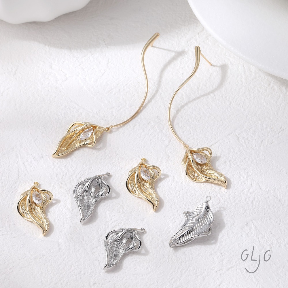 2 adet yaprak takılar takı bul - Gold Leaf Foil incelemesi ve fiyatı