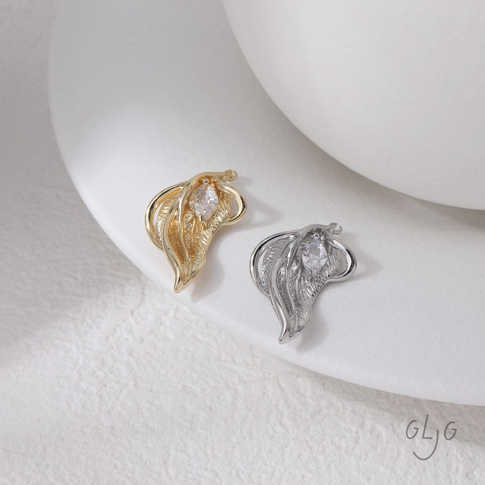 2 adet yaprak takılar takı bul - Gold Leaf Foil incelemesi ve fiyatı