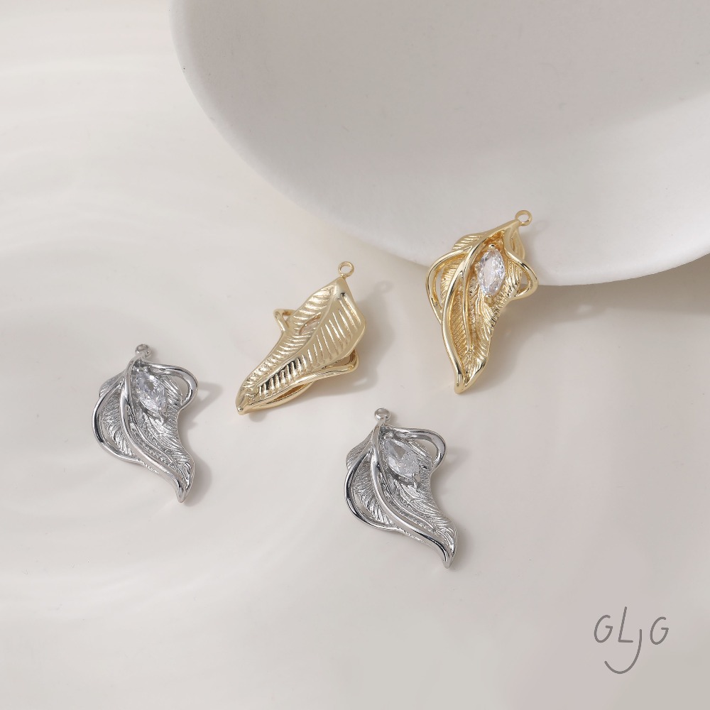 2 adet yaprak takılar takı bul - Gold Leaf Foil incelemesi ve fiyatı